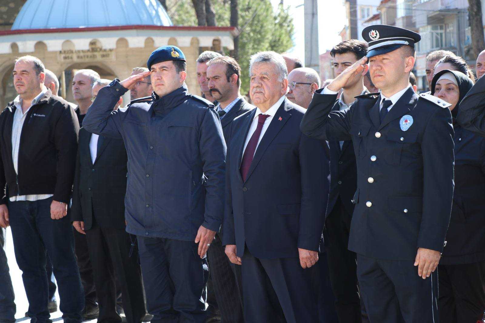 181. Kuruluş Yıl Dönümünde Türk Polis Teşkilatı İçin Çelenk Sunma Töreni