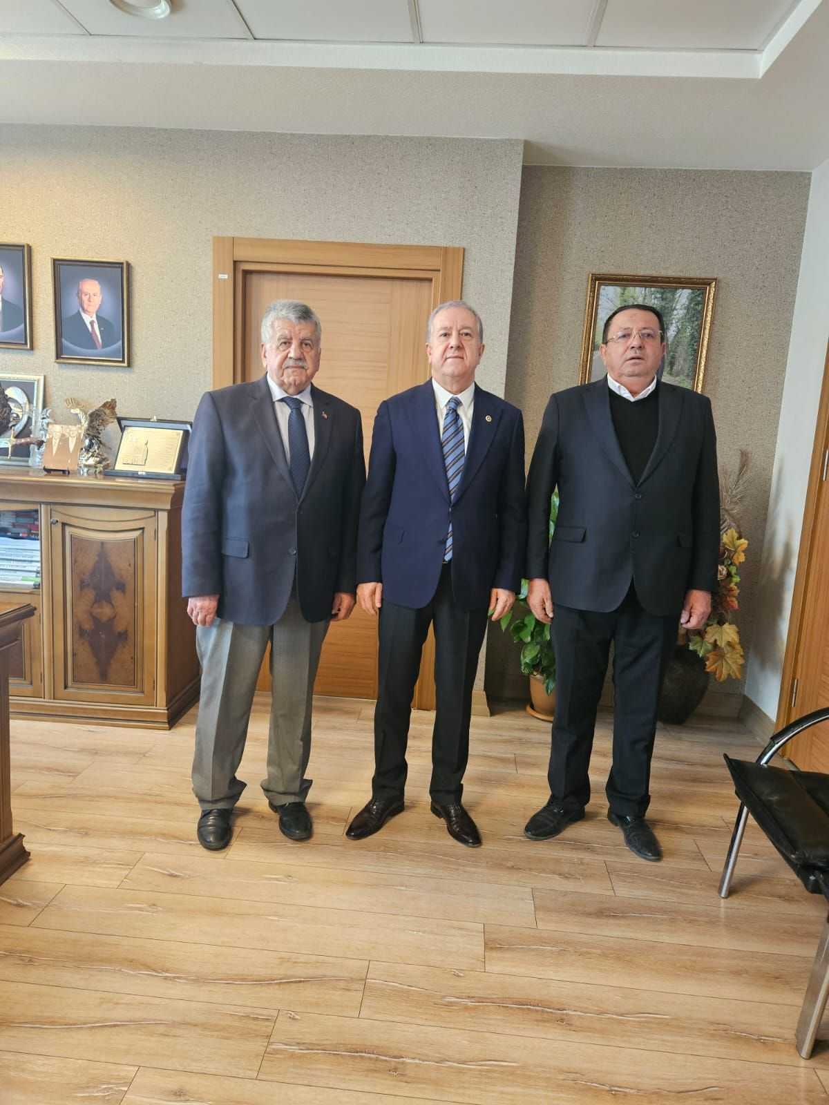 Başkanımızdan Sadir Durmaz Beyefendi’ye Anlamlı Ziyaret