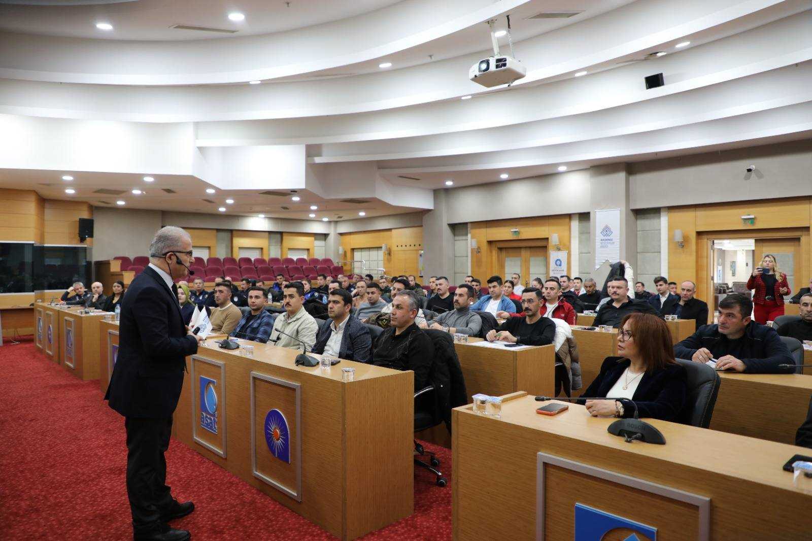 Zabıta Müdürlüğü Personelimize Mevzuat Eğitimi