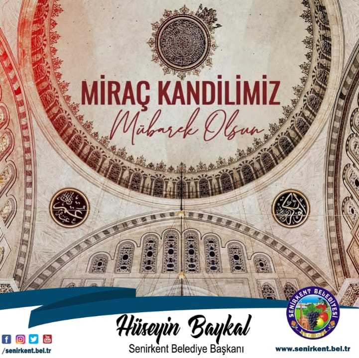 Belediye Başkanımızdan Kandil Mesajı