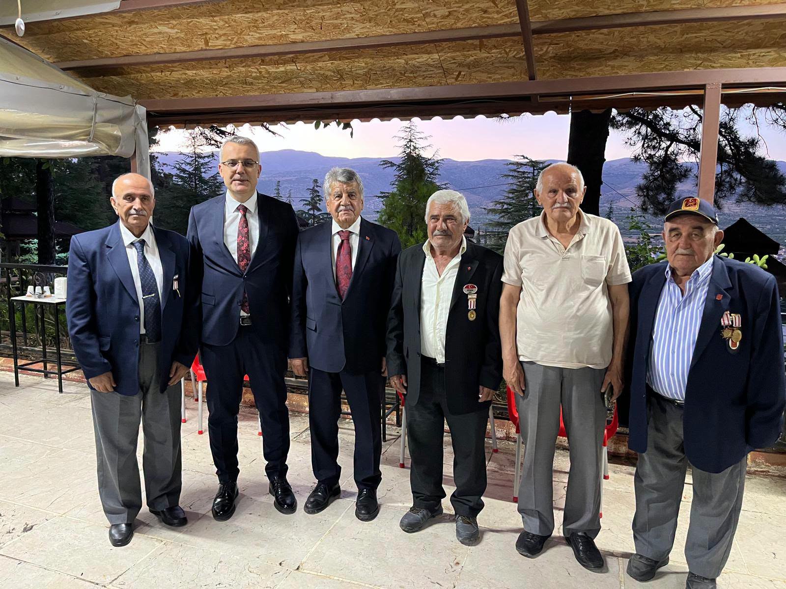 15 Temmuz Şehit ve Gazilerimiz Santral Mesire Alanı'ndaki Programda Onurlandırıldı